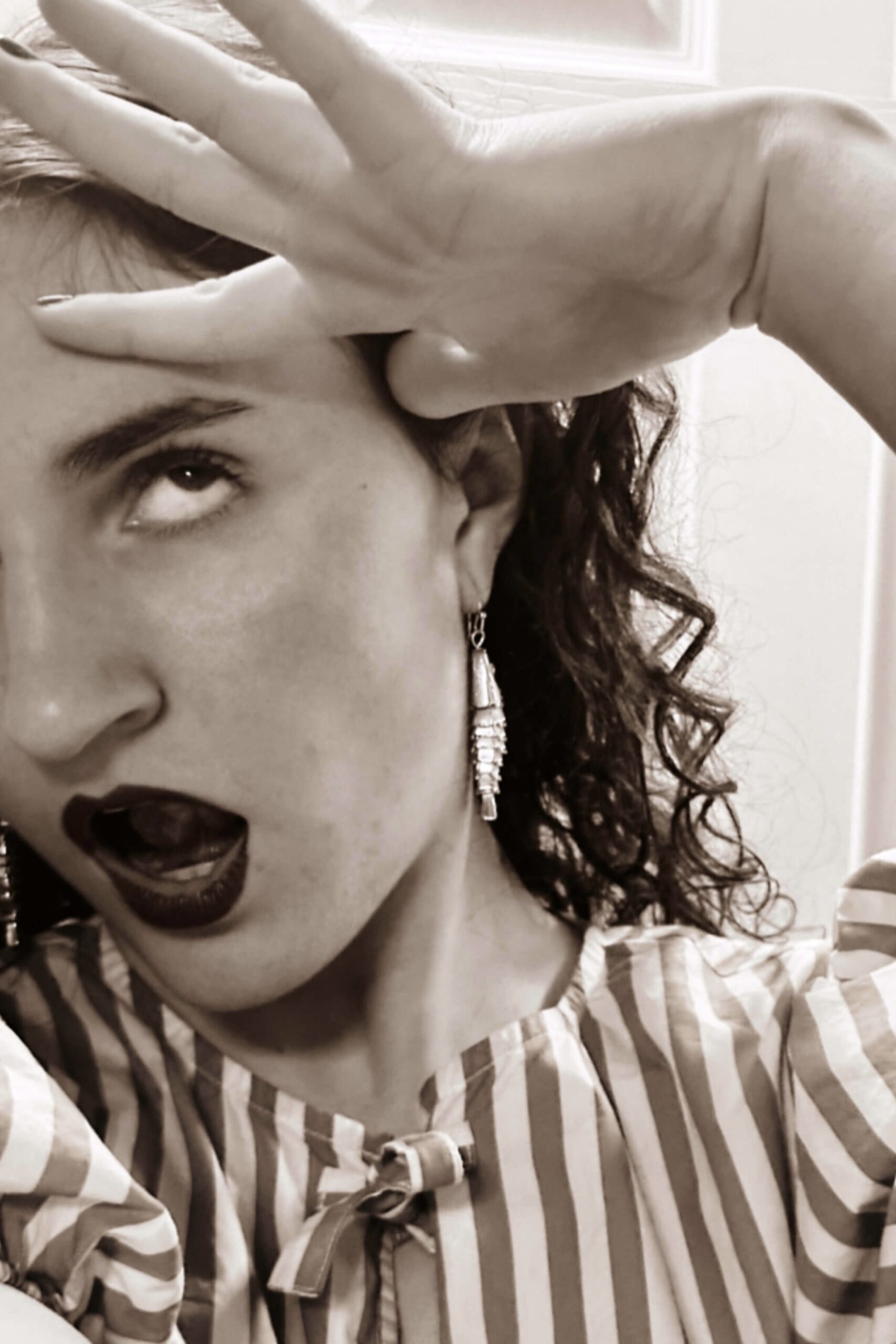 Attalie Anne being characteristically silly in her profile photo for her Sardines Song